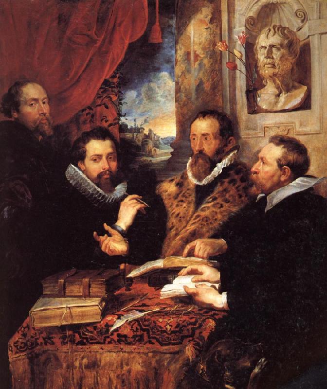 Peter Paul Rubens The Four Philosophers Germany oil painting art